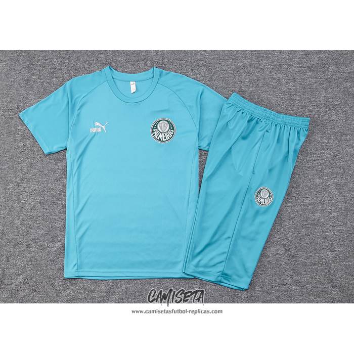 Chandal del Palmeiras 2023-2024 Manga Corta Verde - Pantalon Corto